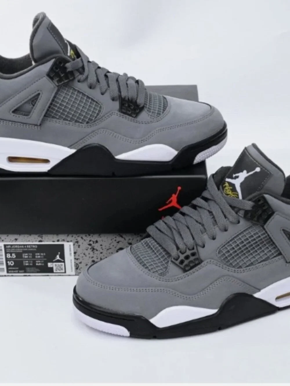 Air Jordan 4 Retro Cool Grey Men's Sneakers